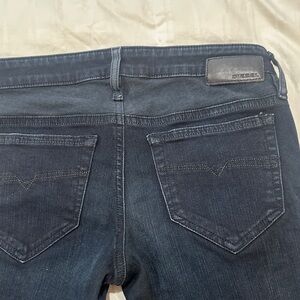 Diesel Women's Dark Indigo Blue Skinny Jeans